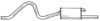 AKS DASIS SG45615 End Silencer